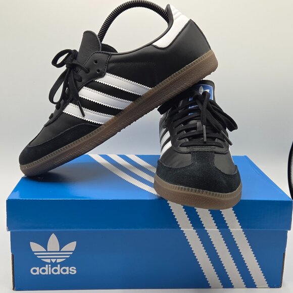 adidas Shoes - Adidas NWT Women's Samba OG W Core blackFtwr White/Clear Granite 10